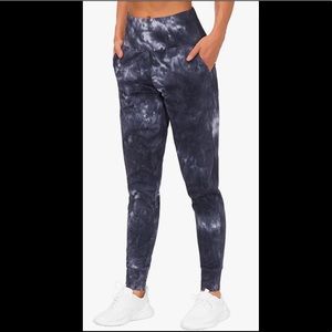 The gym people - black gray joggers